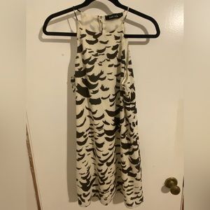 Off white mini dress. Medium.